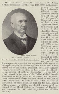 J Ward Cousins博士，英国医学会新任主席 作者 英国摄影师