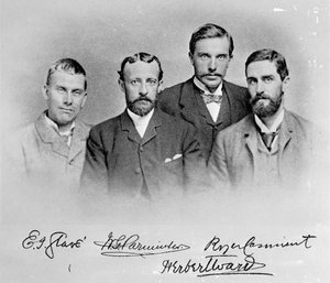 EJ Glave，WG Parminter，Herbert Ward和Roger Casement 作者 英国摄影师