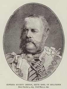 密歇根州第六伯爵Edward Nugent Leeson 作者 英国摄影师
