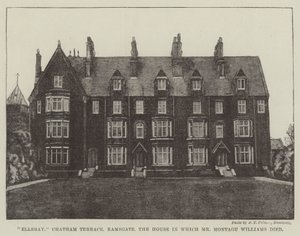 Elleray，Chatham Terrace，Ramsgate，Montagu Williams先生去世的众议院 作者 英国摄影师