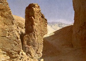 Entrance to the tomb of Seti I 作者 英国摄影师