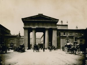 尤斯顿站，1890年 作者 英国摄影师