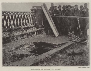 南华克大桥爆炸 作者 英国摄影师