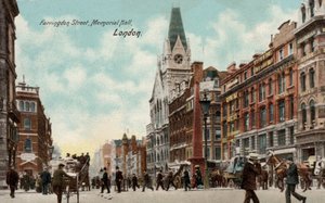 Farringdon Street, Memorial Hall, London (photo) 作者 英国摄影师