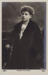 Florizel von Reuter，美国小提琴家和作曲家 作者 英国摄影师