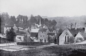 Freshford，展示疗养院（黑白照片） 作者 英国摄影师