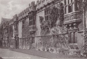 花园前圣约翰学院 作者 英国摄影师