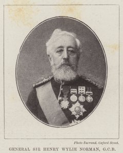 GCB，Henry Wylie Norman爵士将军 作者 英国摄影师