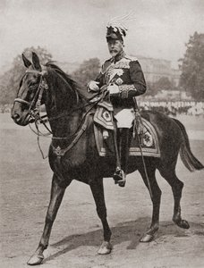 乔治五世出自“二十五年的故事”，1935年出版 作者 英国摄影师
