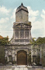 Gonville和Caius学院，荣誉之门 作者 英国摄影师