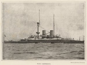 HMS Camperdown 作者 英国摄影师