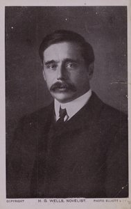 HG威尔斯（1866-1946），英国小说家 作者 英国摄影师