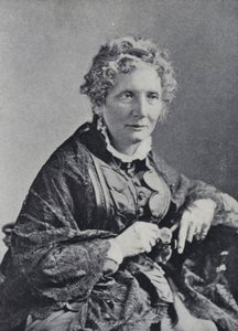 Harriet Beecher Stowe (b/w photo) 作者 英国摄影师
