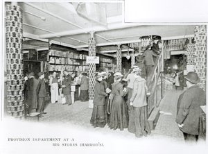 Harrods Provision Department，c.1901 作者 英国摄影师