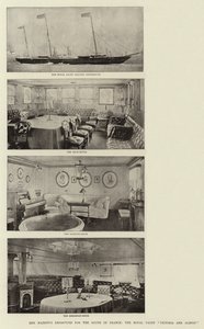 她的Majestys出发前往法国南部，皇家游艇维多利亚和阿尔伯特 作者 English Photographer