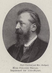 Johannes Trojan先生，为Read Majest监禁 作者 英国摄影师
