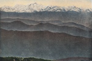 喜马拉雅山脉（彩色照片） 作者 英国摄影师