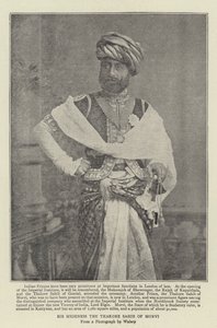 尊敬的Thakore Sahib of Morvi 作者 英国摄影师