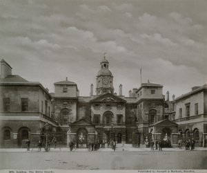 骑兵卫队游行，伦敦 作者 英国摄影师