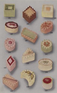 杏仁糖小册子的插图（彩色照片 作者 英国摄影师