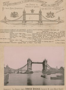 为了纪念塔桥的开放 作者 英国摄影师