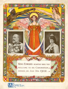 1902年7月5日邀请爱德华七世加冕晚宴 作者 英国摄影师