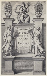 J Rea, Flora, Ceres, and Pomona, R Marriott 1665 (b/w photo) 作者 英国摄影师