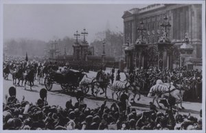 King George and Queen Marys Jubilee (b/w photo) 作者 英国摄影师