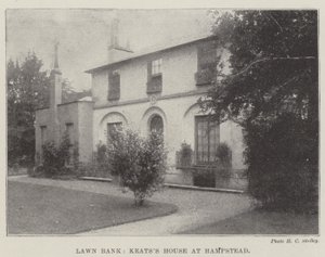 草坪银行，汉普斯特德的Keatss House 作者 英国摄影师