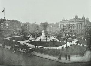 莱斯特广场，威斯敏斯特LB：向东看，1896年 作者 英国摄影师