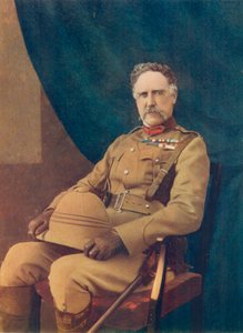 中将。 NG Lyttelton。在南非指挥第四旅 作者 英国摄影师
