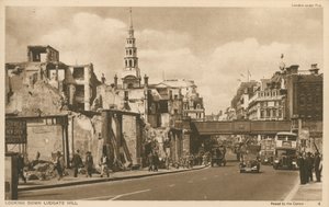 俯视Ludgate Hill，伦敦 作者 英国摄影师