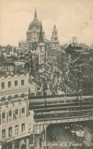 Ludgate Hill，伦敦 作者 英国摄影师