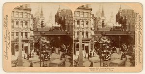 Ludgate Hill，立体视图 作者 英国摄影师