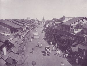 主街，巴罗达 作者 英国摄影师