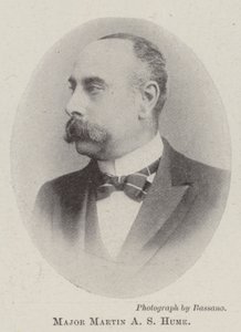 Martin AS Hume少校 作者 英国摄影师