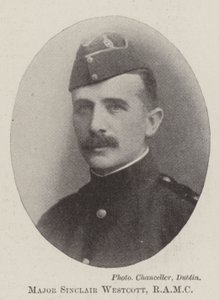 主要的Sinclair Westcott，RAMC 作者 英国摄影师