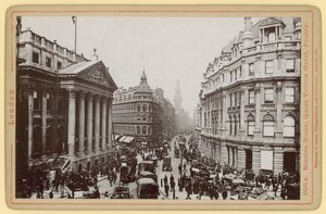 Mansion House，维多利亚女王街，家禽，伦敦 作者 英国摄影师