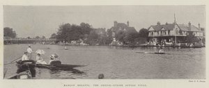 Marlow Regatta，高级少年双桨决赛 作者 英国摄影师