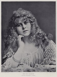 May Marton，英国滑稽女演员