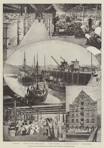 Messers Lever Brothers Soap Works，Port Sunlight，靠近Birkenhead