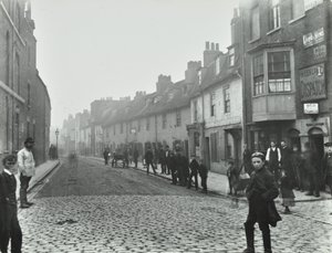 Mill Lane：来自1895年伦敦Deptford Broadway 作者 英国摄影师