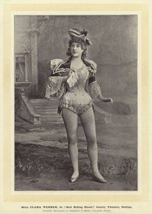 克拉拉韦伯小姐，都柏林欢乐剧院红帽 作者 English Photographer