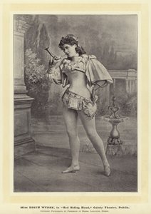 Edith Wynne小姐，都柏林欢乐剧院红帽