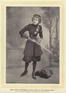 Ettie Williams小姐，作为女王奖的Lieut Wren