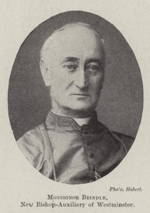 Monsignor Brindle，新主教 - 威斯敏斯特的助手 作者 英国摄影师