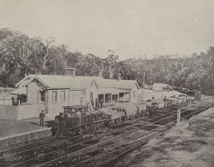 Mount Lofty火车站，阿德莱德到墨尔本铁路 作者 英国摄影师