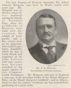西澳新总理AE Morgans先生 作者 英国摄影师