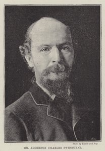 Algernon Charles Swinburne先生 作者 英国摄影师