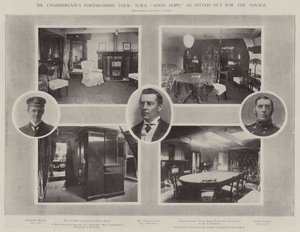 Chamberlains先生即将到来的巡回演出，HMS Good Hope，适合航行